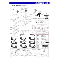 Połączenie obrotowe EA 075 zew/zew